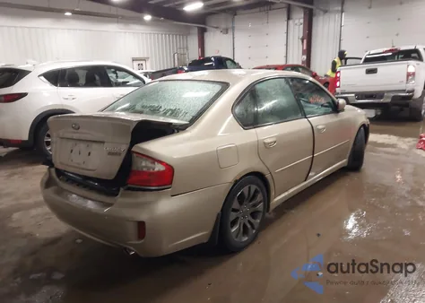 2008 Subaru Legacy 2.5I z USA, uszkodzony, nr VIN 4S3BL616887217272